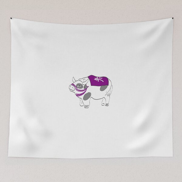 Item preview, Cow Chinese Art Luxury  designed and sold by greengoodnich.