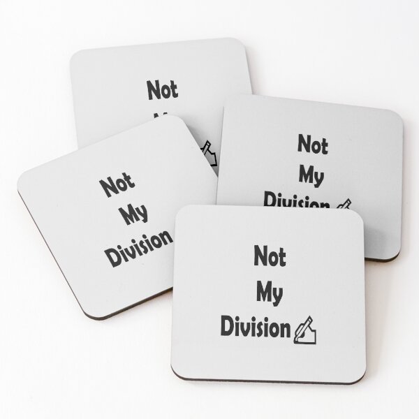 Item preview, Not My Division,Division not,Family Gift idea for dad,brother designed and sold by Souna's  Store.