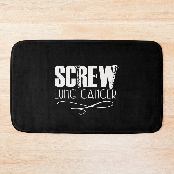 Item preview, Screw lung cancer for lung cancer patients designed and sold by mederDESIGNS.