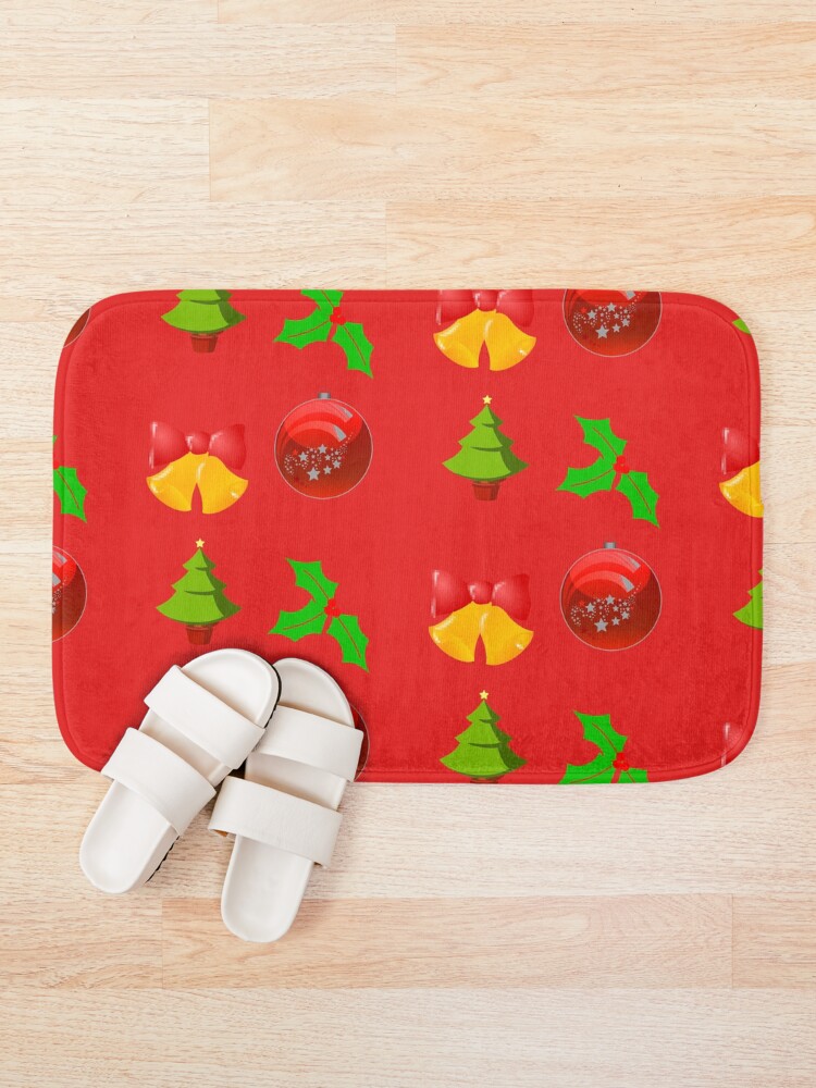Thumbnail 1 of 6, Bath Mat, Christmas Sticker Pack designed and sold by GiftWorks.