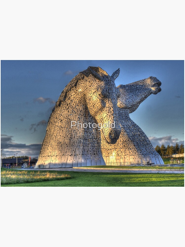 Thumbnail 2 of 2, Jigsaw Puzzle, The Kelpies jigsaw puzzle designed and sold by goldyart.