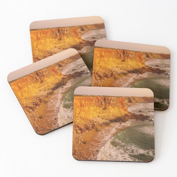 Item preview, Sunset Over the Cliffs in Sagres, Portugal designed and sold by AWomanAfoot.