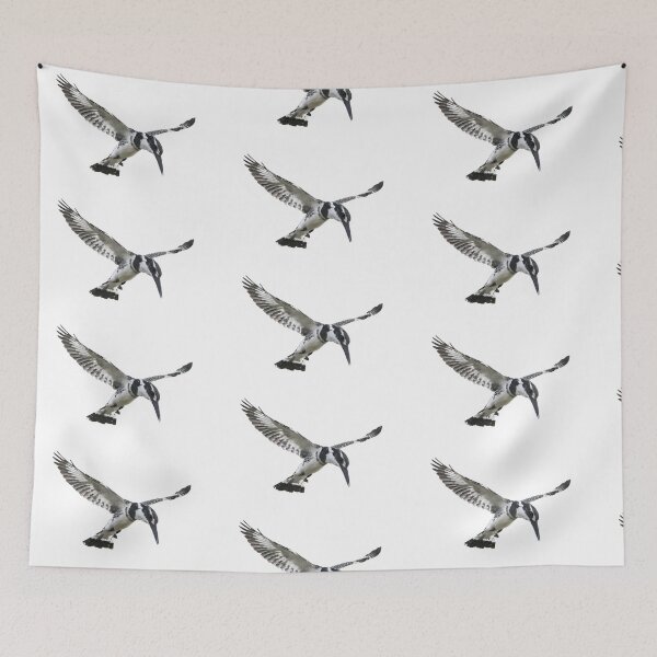 Item preview, Pied King fisher designed and sold by LaGalleria-BNS by Moses Benson Gallery.
