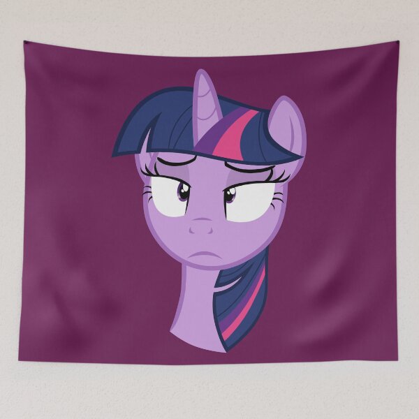 Item preview, Twilight not amused by Rainbow Dash's snoring designed and sold by Tardifice.