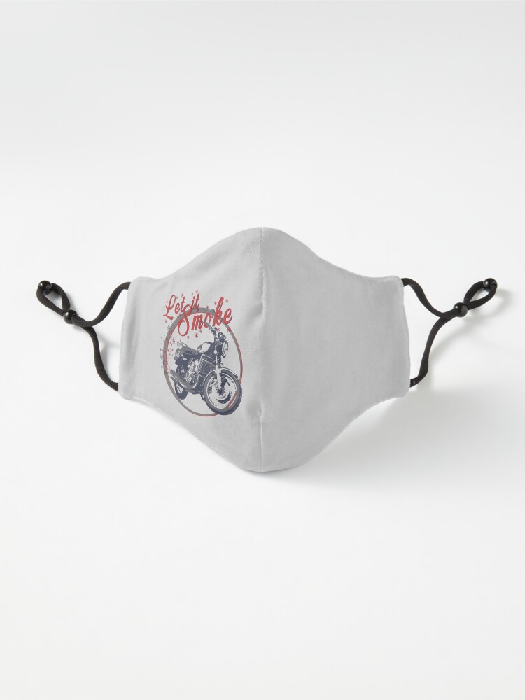 Alternate view of Suzuki GT750 Let is Smoke Mask