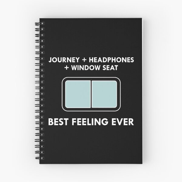 Item preview, Journey Headphones Bus Windows Traveler Gift designed and sold by TastefulTees.
