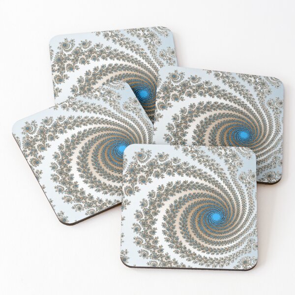 Item preview, Blue Core | Metallic Fractals | Fractal Art designed and sold by JillyJ05.