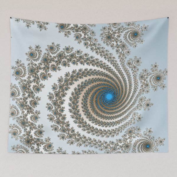 Item preview, Blue Core | Metallic Fractals | Fractal Art designed and sold by JillyJ05.
