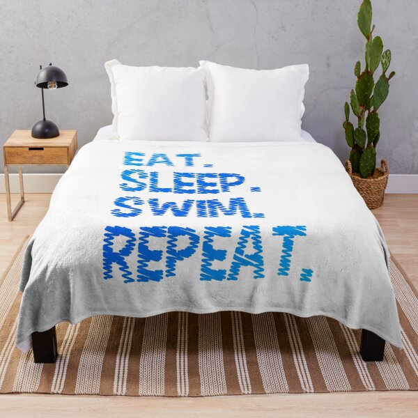 Item preview, Eat sleep swim repeat: Just an other funny design for men and women. designed and sold by fajali master.