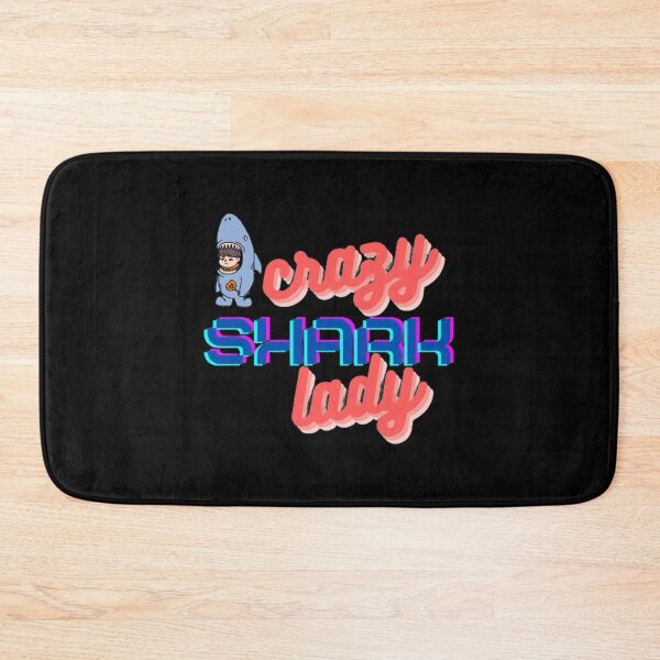 Item preview, crazy shark lady designed and sold by petersenka.