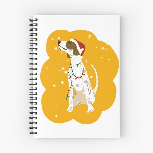 Item preview, It’s a very pointer Christmas! In yellow! With snow!  designed and sold by MeerkatCreative.