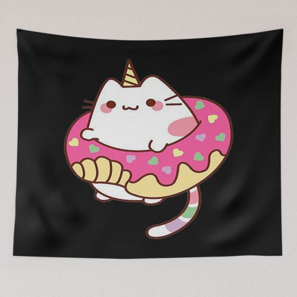 Item preview, Rainbow Catunicorn Donut designed and sold by slc2213.