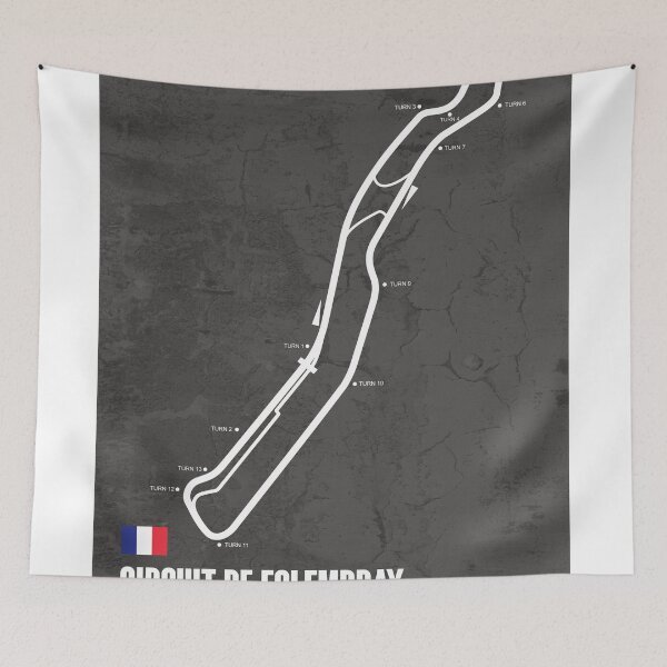 Item preview, Circuit de Folembray designed and sold by Mapstars.