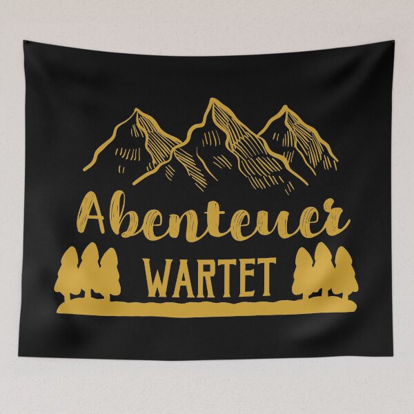 Item preview, Adventure Awaits | German hiking designed and sold by Ainbowz-Artwork.