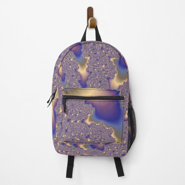 Item preview, Free Fall | Blue Purple and Gold Fractal | Fractal Art designed and sold by JillyJ05.