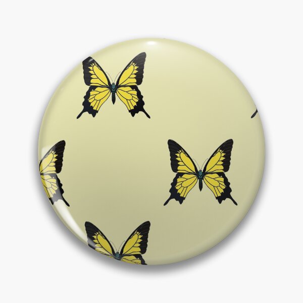 Item preview, Yellow butterfly print designed and sold by Clarasart28.