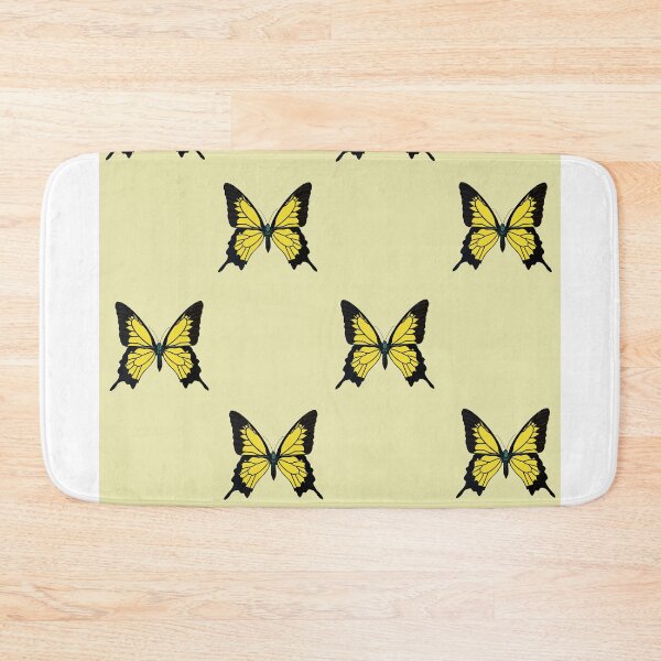 Item preview, Yellow butterfly print designed and sold by Clarasart28.