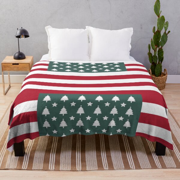 Item preview, American Christmas Mood USA Flag designed and sold by SoccaTamam.