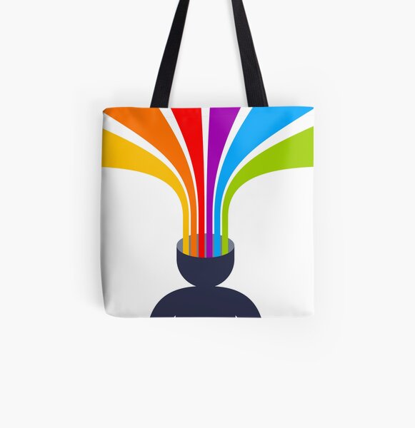 Plot Twist Expert Bolsa estampada de tela