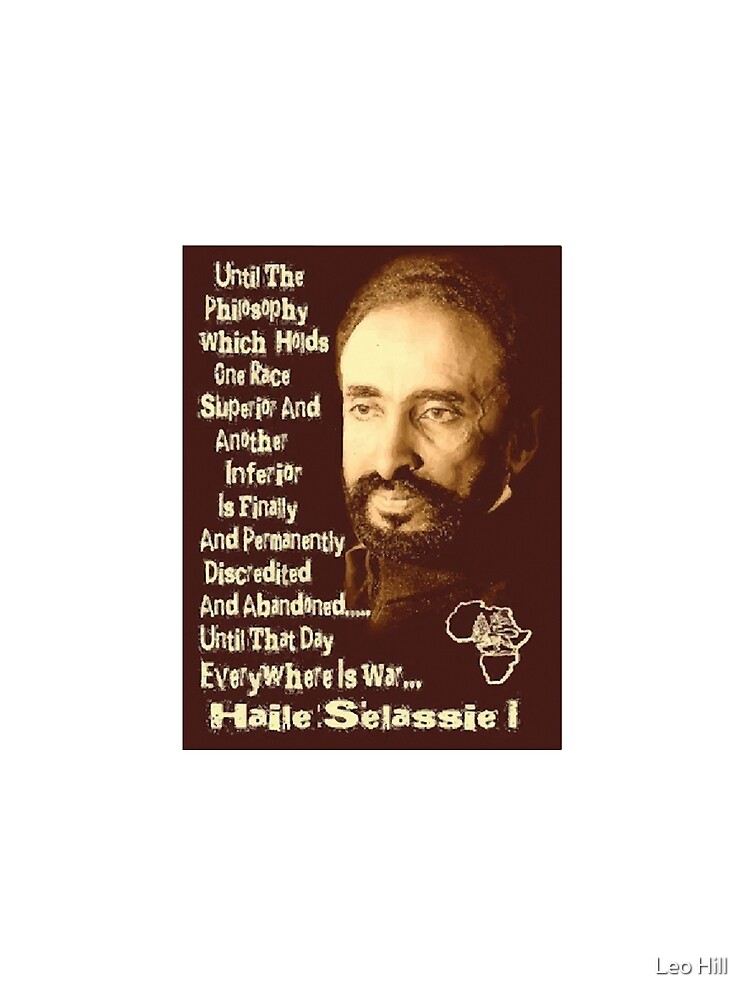 Haile Selassie Quote Greeting Card By Tenthirty Redbubble