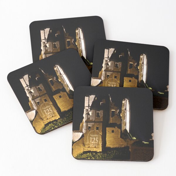 Item preview, Corfe Castle at night designed and sold by Mike Streeter.