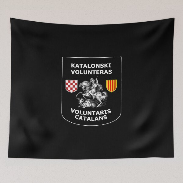 Item preview, Katalonski Volunteras Catalonian Volunteers in the Croatian Homeland War designed and sold by Velered Designs ⚜️.
