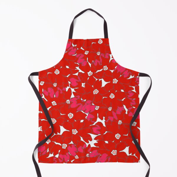 Item preview, Passion Red Floral Pattern designed and sold by m-lapino.