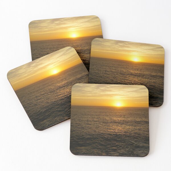 Item preview, Sun Setting Over the Ocean in Portugal designed and sold by AWomanAfoot.
