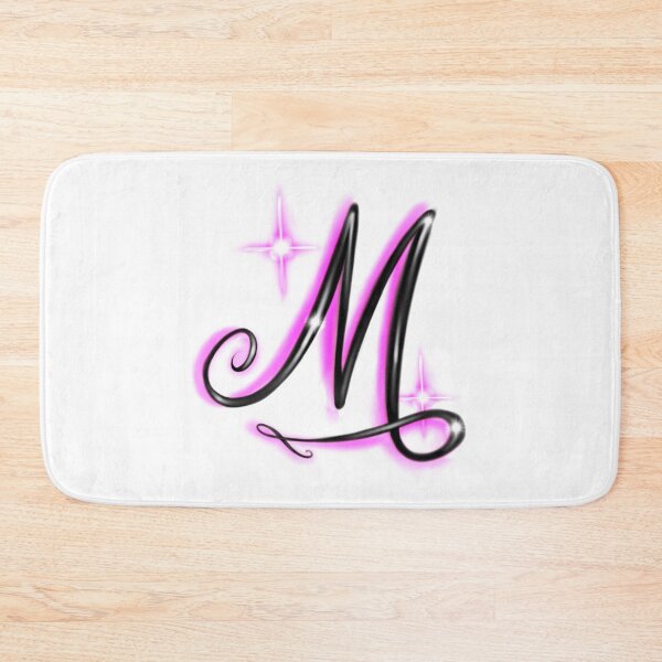 Item preview, airbrushed letter m designed and sold by lucreziaa.