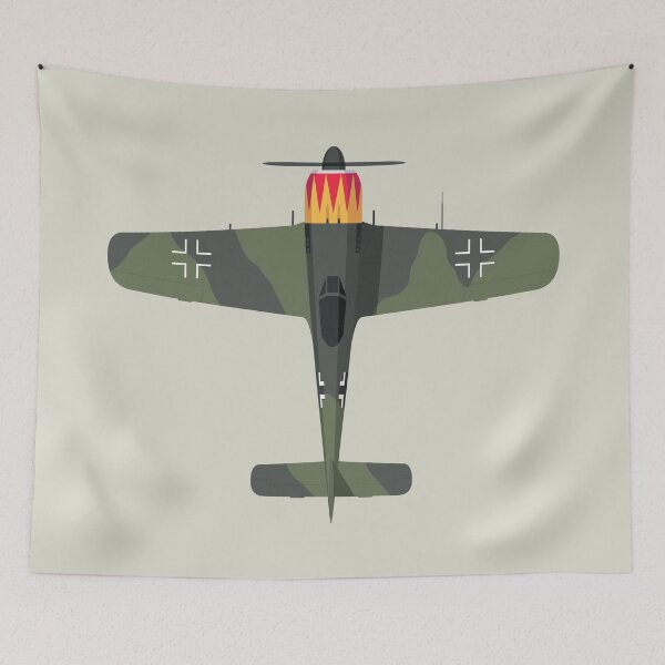 Item preview, Fw-190 German WWII Fighter Aircraft - Green designed and sold by VoodooCircus.