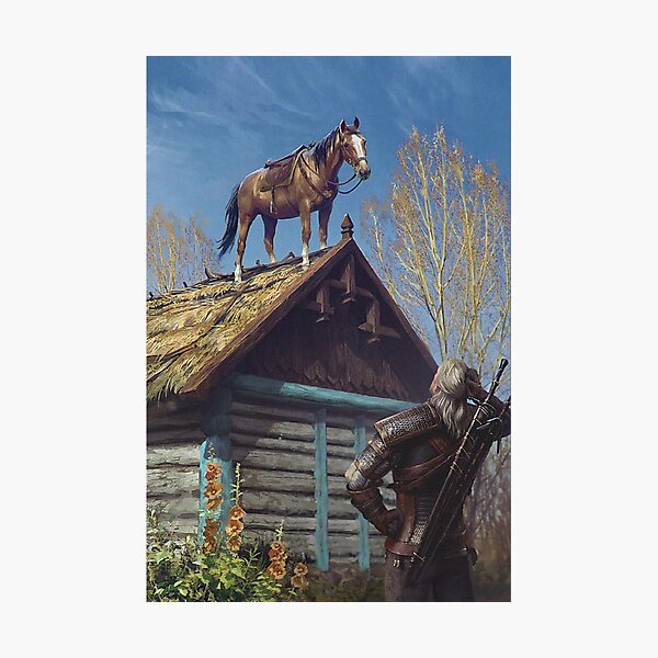 Witcher Roach Photographic Print