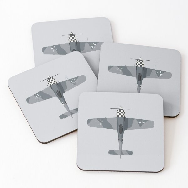 Item preview, Fw-190 German WWII Fighter Aircraft - Grey designed and sold by VoodooCircus.