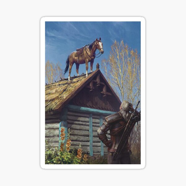 Witcher Roach Sticker