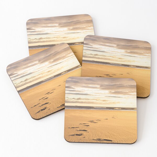 Item preview, Footprints in the sand designed and sold by StencilMyst ..