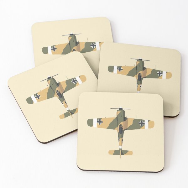 Item preview, Fw-190 German WWII Fighter Aircraft - Tan designed and sold by VoodooCircus.