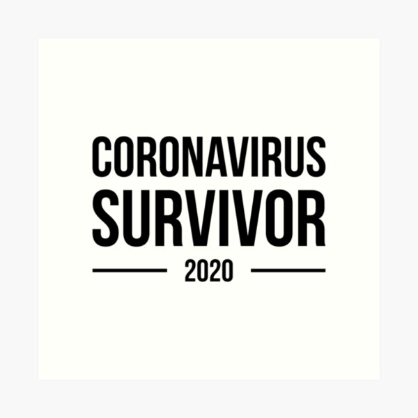 Item preview, Coronavirus Survivor 2020 Funny Gift designed and sold by GoldenDov.