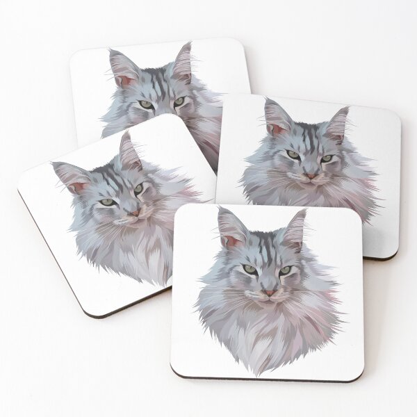 Item preview, Oliver the majestically mischievous Maine Coon. designed and sold by Onehopefull.