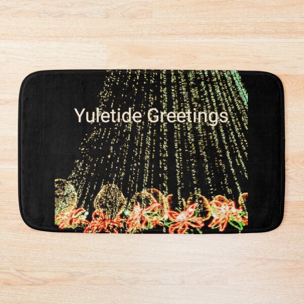 Item preview, Yuletide Greeting-Yellow Variation designed and sold by EnticingRose.