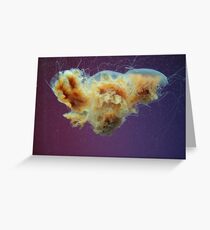 Swimming in a Purple Haze. Greeting Card