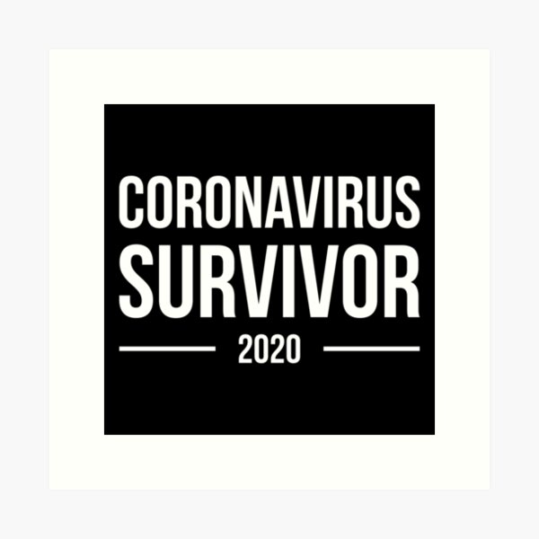 Item preview, Coronavirus Survivor 2020 Funny Gift designed and sold by GoldenDov.