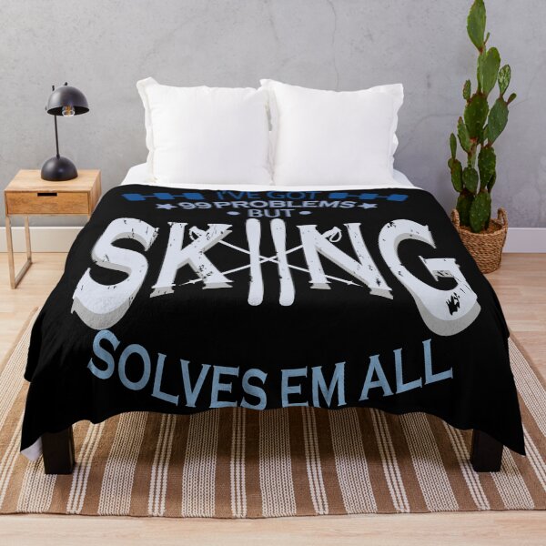 Item preview, I've got 99 problems but skiing solves them all designed and sold by YAHIA-14.