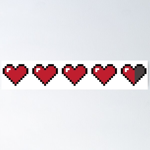 Polygonal Heart custom cursor for Chrome