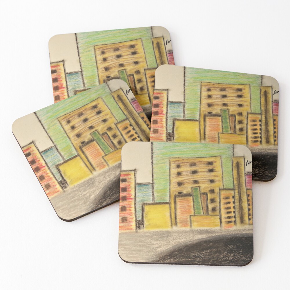 Item preview, Coasters (Set of 4) designed and sold by PurpleReality.