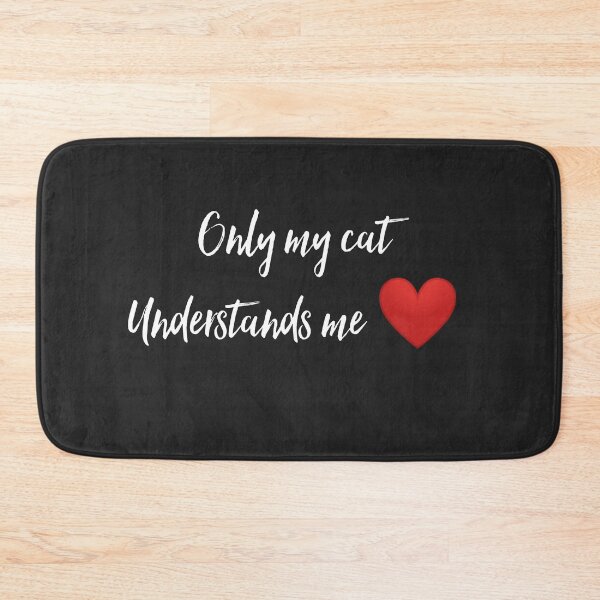 Item preview, Only my cat understands me designed and sold by WOWSOMETHINGNEW.
