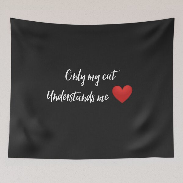 Item preview, Only my cat understands me designed and sold by WOWSOMETHINGNEW.