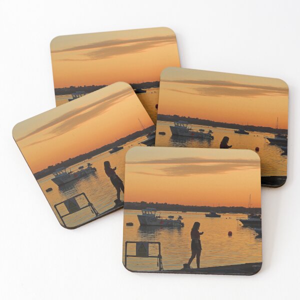 Item preview, Sunset over Mudeford Harbour designed and sold by Mike Streeter.