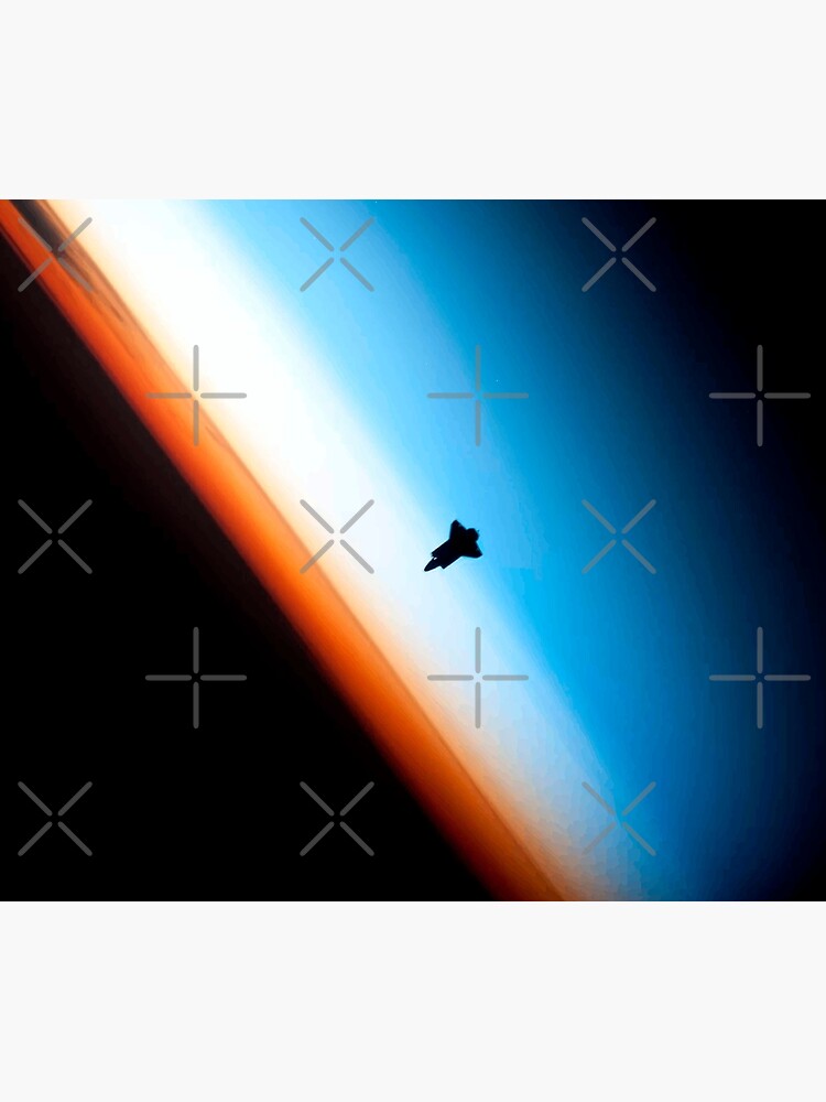 Thumbnail 6 of 6, Throw Blanket, Space ship shuttle designed and sold by PrMoonlessNight.