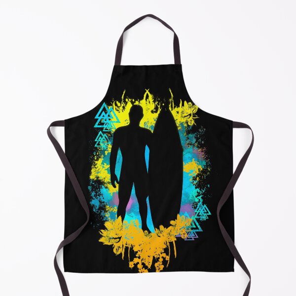 Item preview, Surfer Yellow-Blue Abstract designed and sold by NissaArt.