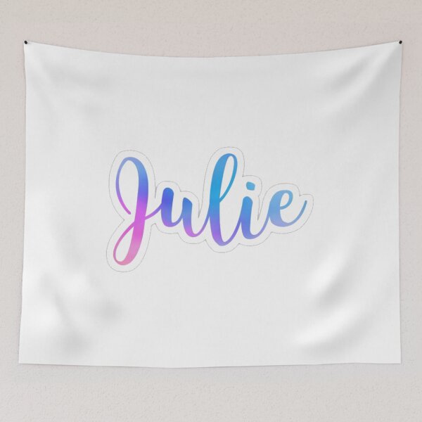Item preview, Julie Typography designed and sold by iSkyzzIndustry.