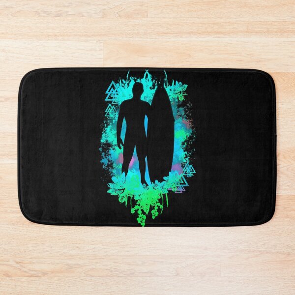 Item preview, Surfer Green-Blue Abstract designed and sold by NissaArt.